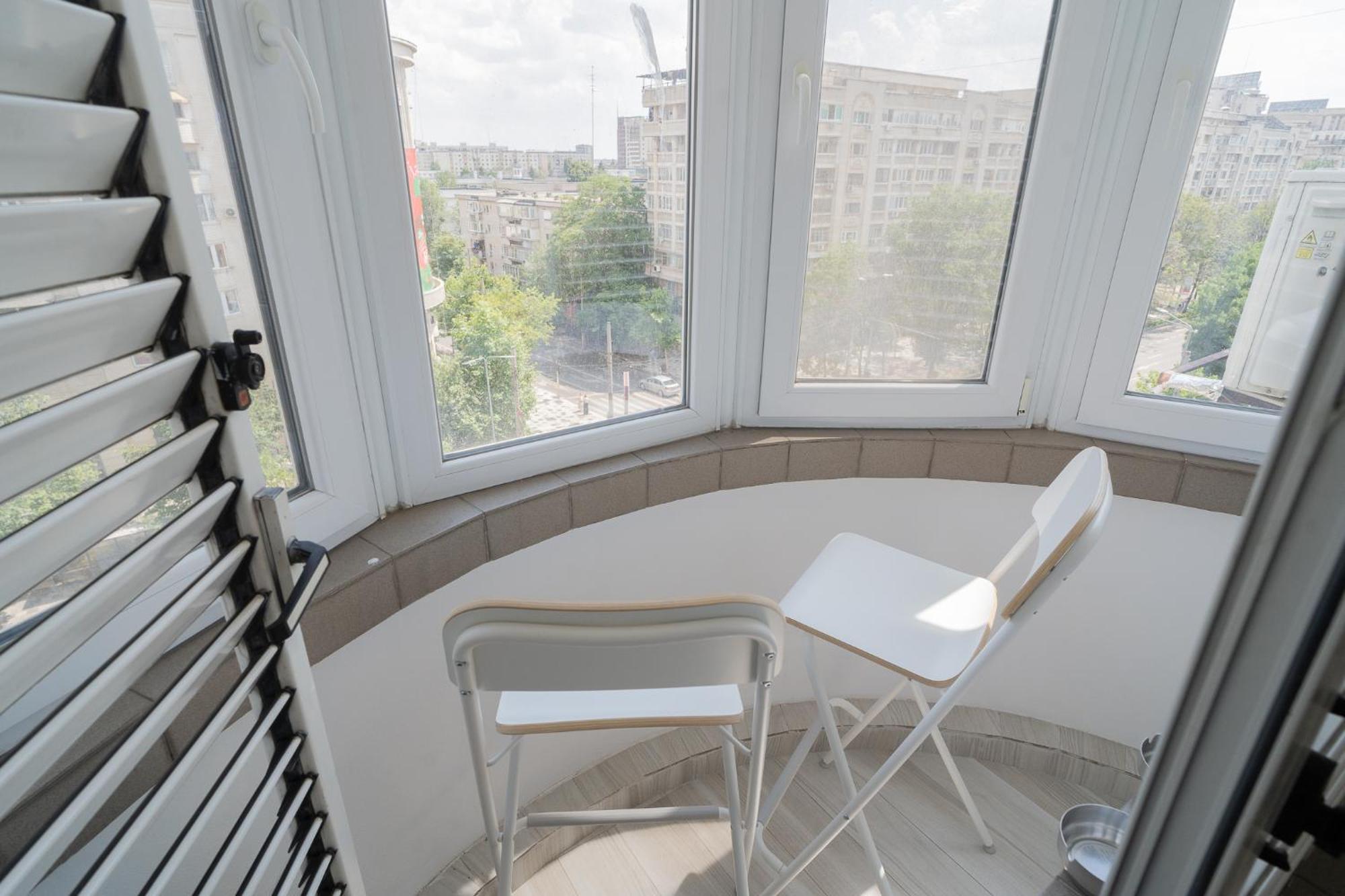 ブカレストLuxury 2Br On Decebal Avenueアパートメント エクステリア 写真