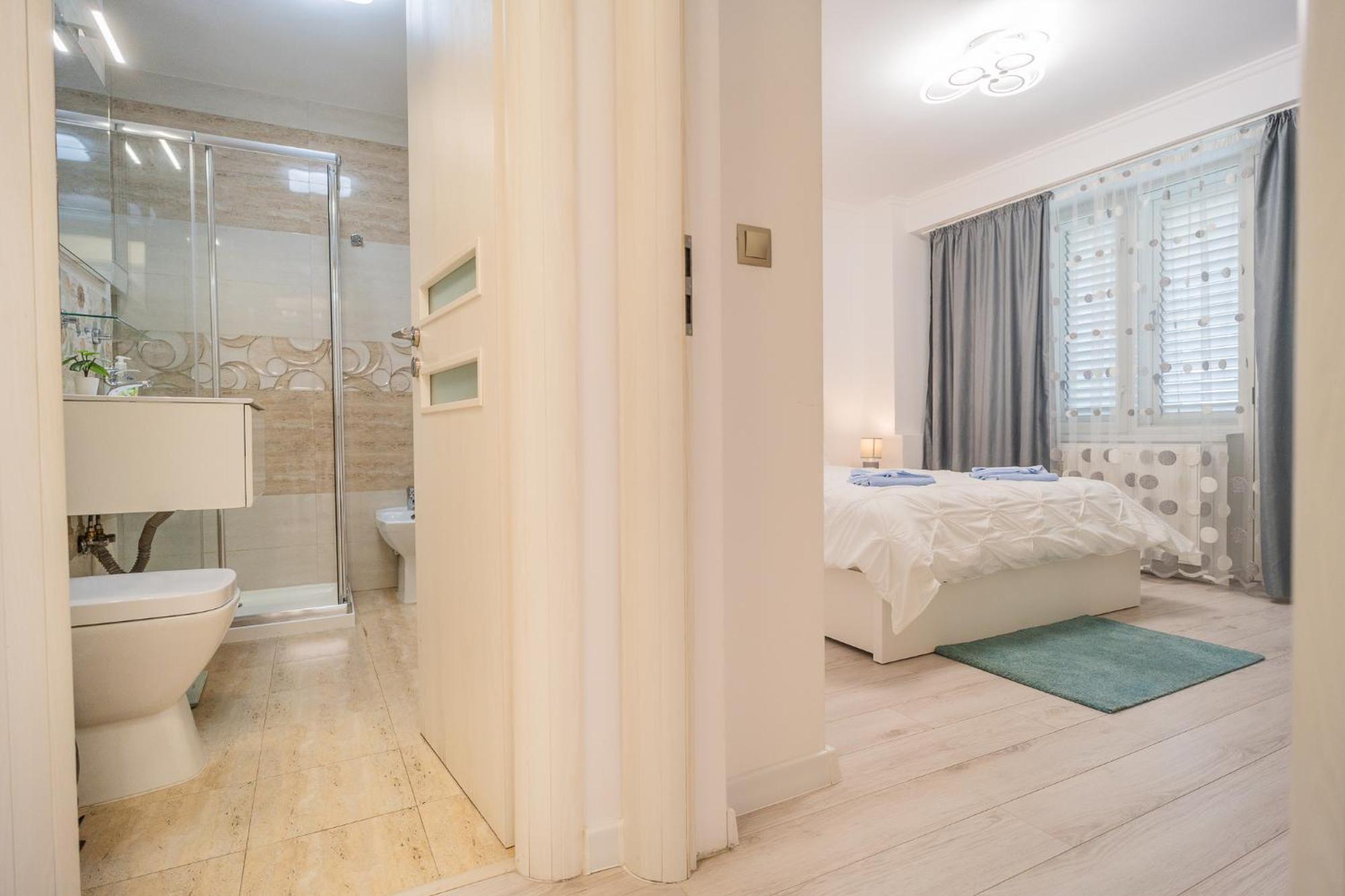 ブカレストLuxury 2Br On Decebal Avenueアパートメント エクステリア 写真